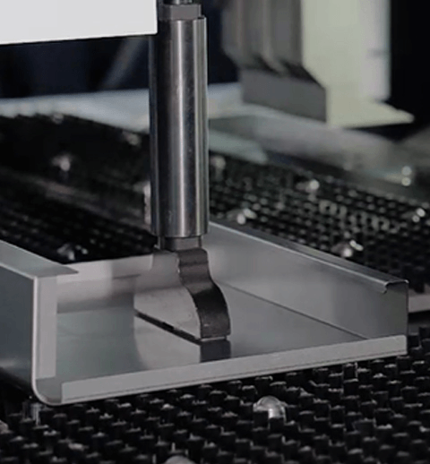 Commercial kitchens sheet metal bending application