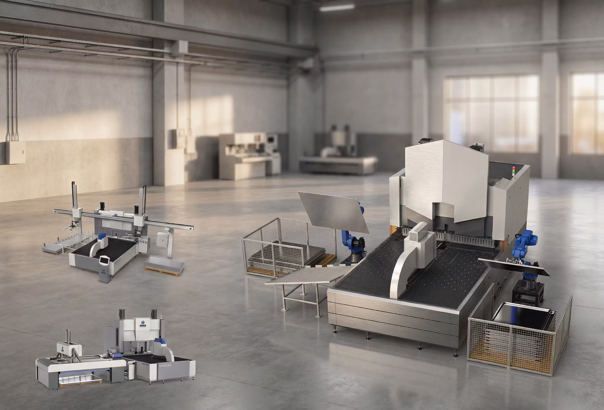 LANHAO intelligent sheet metal manufacturing line